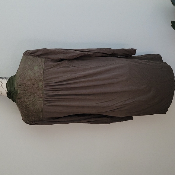 NWOT Anthropologie Tiny Isla‎ Green Long Sleeve Dress XS - Picture 6 of 11